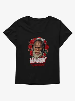 Harry And The Hendersons Floral Womens T-Shirt Plus