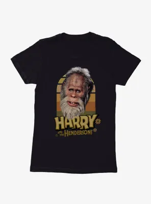 Harry And The Hendersons Retro Portrait Womens T-Shirt
