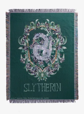 Harry Potter Slytherin Tapestry Throw