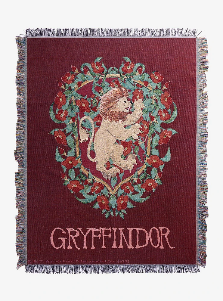 Harry Potter Gryffindor Tapestry Throw