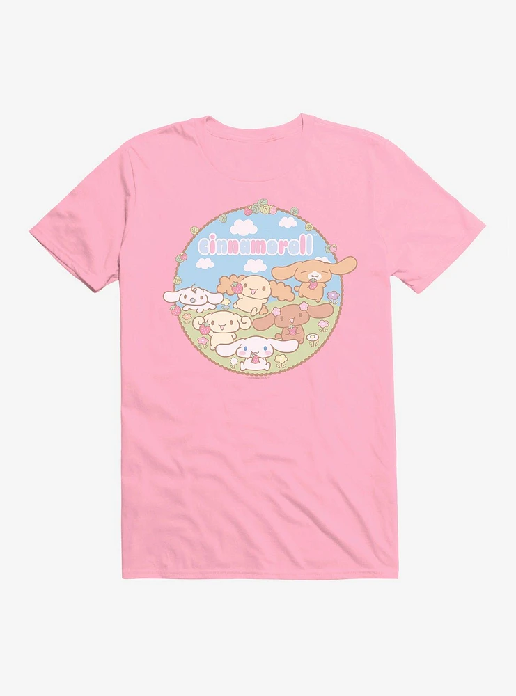 Cinnamoroll Friends And Strawberries T-Shirt