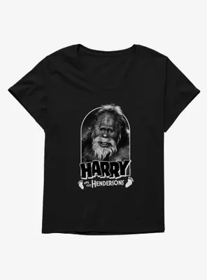 Harry And The Hendersons Classic Retro Portrait Womens T-Shirt Plus