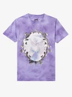 Cursed Princess Club Gwendolyn & Frederick Frame Foil Tie-Dye Boyfriend Fit Girls T-Shirt