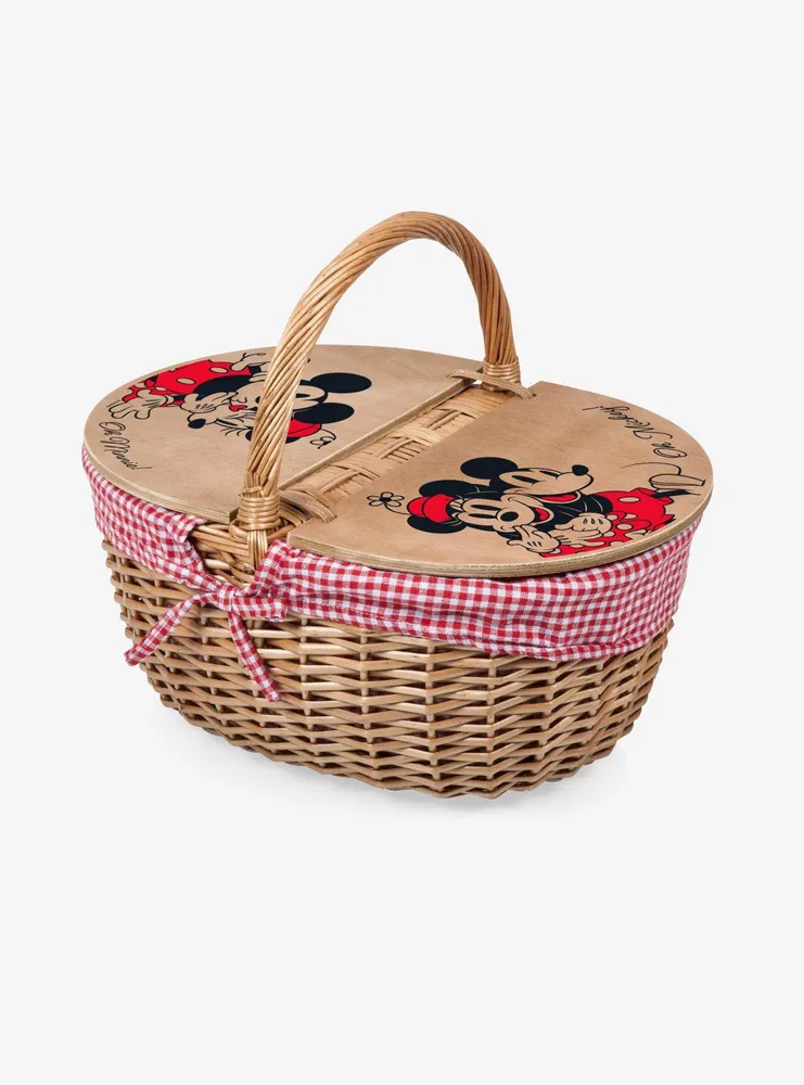 Disney Mickey & Minnie Mouse Country Picnic Basket