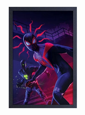 Marvel Spider-Man Prowler Framed Poster
