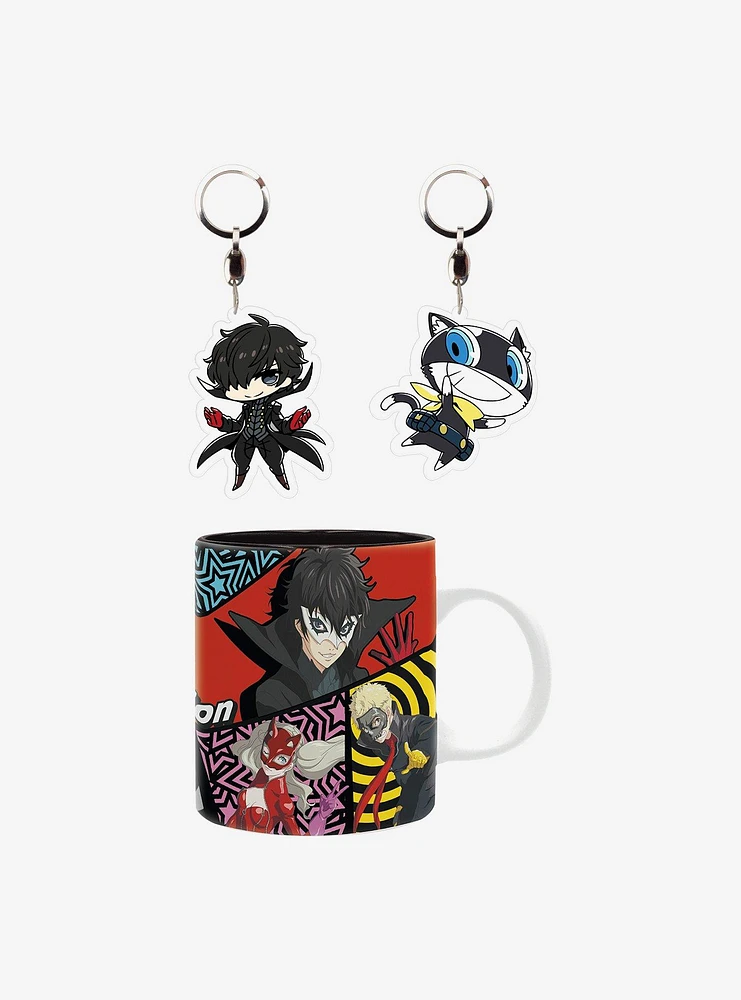 Persona 5 Mug and Acrylic Keychain Set