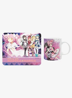 Puella Magi Madoka Magica Mousepad and Mug Set