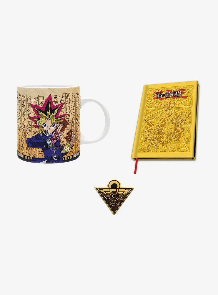 Yu-Gi-Oh! Mug Notebook and Pin Bundle