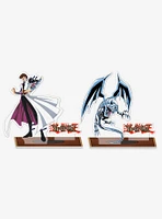 Yu-Gi-Oh! Blue Eyes White Dragon & Seto Acrylic Figure Set