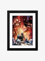 Fullmetal Alchemist Brotherhood: Key Art Framed Print