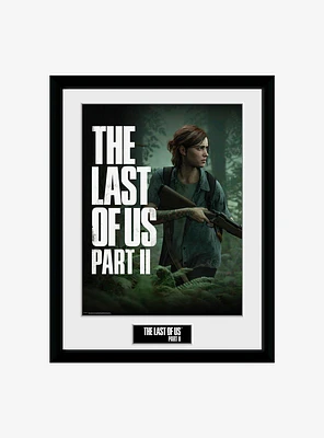 The Last Of Us Part II Ellie In The Woods Framed Print