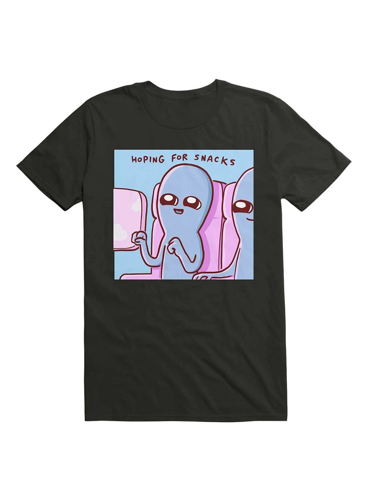 Strange Planet Hoping For Snacks T-Shirt