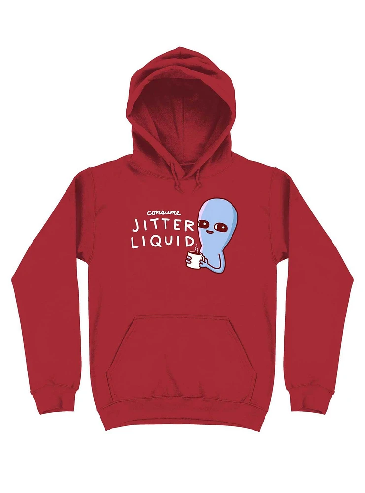 Strange Planet: Consume Jitter Liquid Hoodie