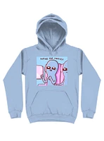 Strange Planet Hoping For Snacks Hoodie