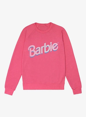Barbie 90's Logo French Terry Sweatshirt