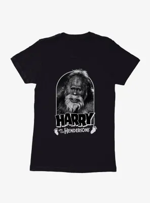Harry And The Hendersons Classic Retro Portrait Womens T-Shirt