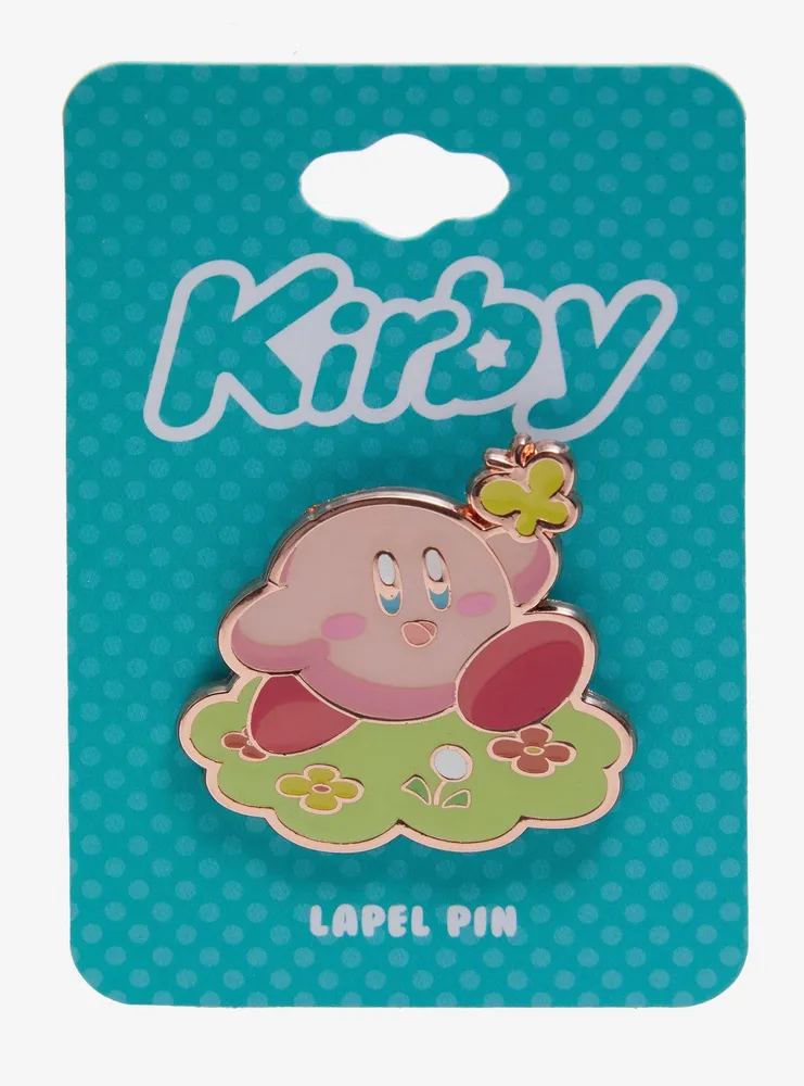 Kirby Butterfly Enamel Pin