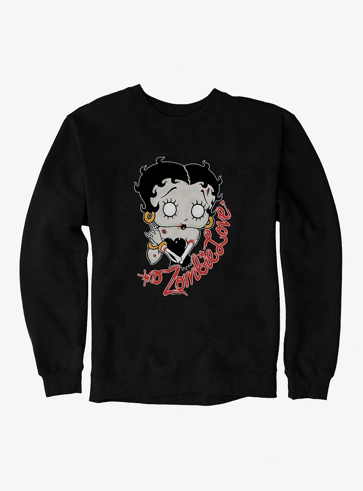 Betty Boop Zombie Love Sweatshirt