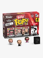 Funko WWE Bitty Pop! Bret Hart & More Vinyl Figure Set