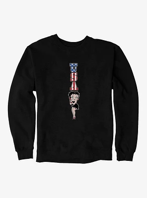 Betty Boop Americana USA Sweatshirt