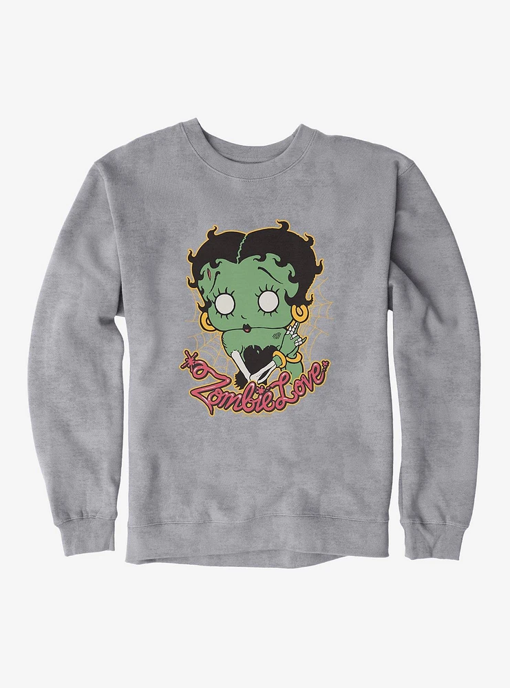 Betty Boop Zombie Sweatshirt