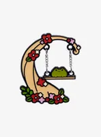 Frog Swing Enamel Pin