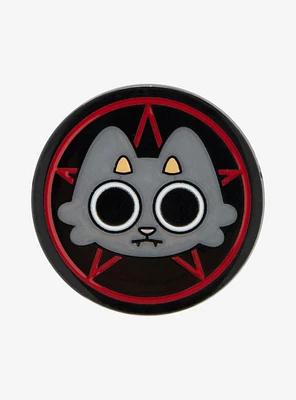 Cat Pentagram Enamel Pin