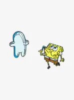 SpongeBob SquarePants Bubble Buddy Enamel Pin Set