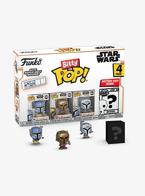 Funko Star Wars The Mandalorian Bitty Pop! Heavy Infantry Mandalorian & More Vinyl Figure Set