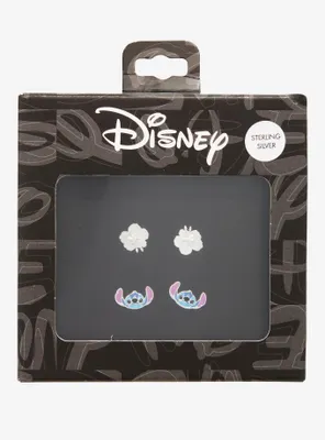 Disney Lilo & Stitch Flowers & Stitch Earring Set - BoxLunch Exclusive