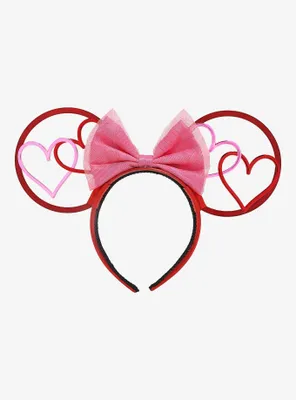 Disney Minnie Mouse Heart Ears Headband - BoxLunch Exclusive