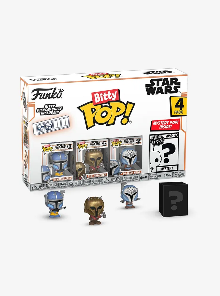 Funko Bitty Pop! Star Wars Mandalorian Armorer and Friends Blind Box Mini Vinyl Figure Set