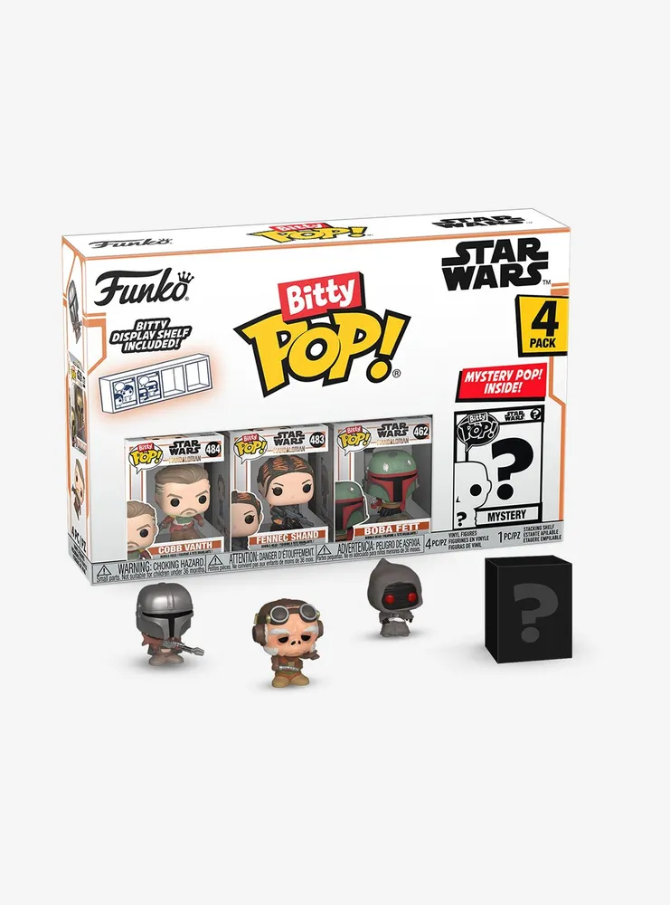 Funko Bitty Pop! Star Wars Mandalorian Cobb Vanth and Friends Blind Box Mini Vinyl Figure Set