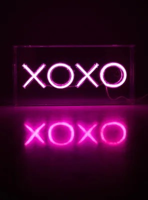 XOXO LED Neon Light