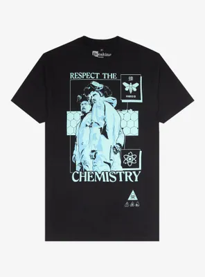 Breaking Bad Respect Chemistry Boyfriend Fit Girls T-Shirt