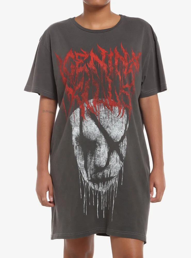 Ice Nine Kills Dripping Face T-Shirt Dress