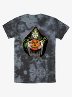 Disney100 Halloween Evil Queen Take The Pumpkin Tie-Dye T-Shirt