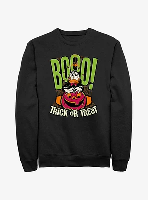 Disney100 Halloween Boo Donald Trick or Treat Sweatshirt