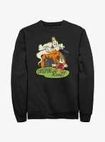 Disney100 Halloween Mickey Mouse Creepin' It Real Sweatshirt