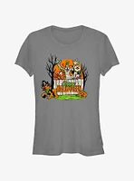 Disney100 Halloween Mickey Mouse Group Girls T-Shirt