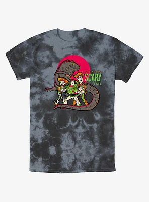 Disney100 Halloween Toy Story Iguana I Love A Good Scary Tail Tie-Dye T-Shirt