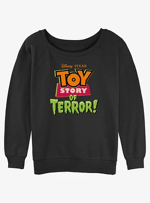 Disney100 Halloween Toy Story Of Terror Girls Slouchy Sweatshirt
