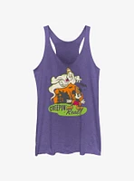 Disney100 Halloween Mickey Mouse Creepin' It Real Girls Tank