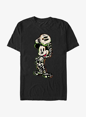 Disney100 Halloween Mickey Mouse Skeleton T-Shirt