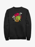 Disney100 Halloween Lucifer Cat Sweatshirt