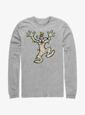 Disney100 Halloween Goofy Mummy Long-Sleeve T-Shirt