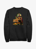 Disney100 Halloween Evil Isn't Born It's Made Sweatshirt