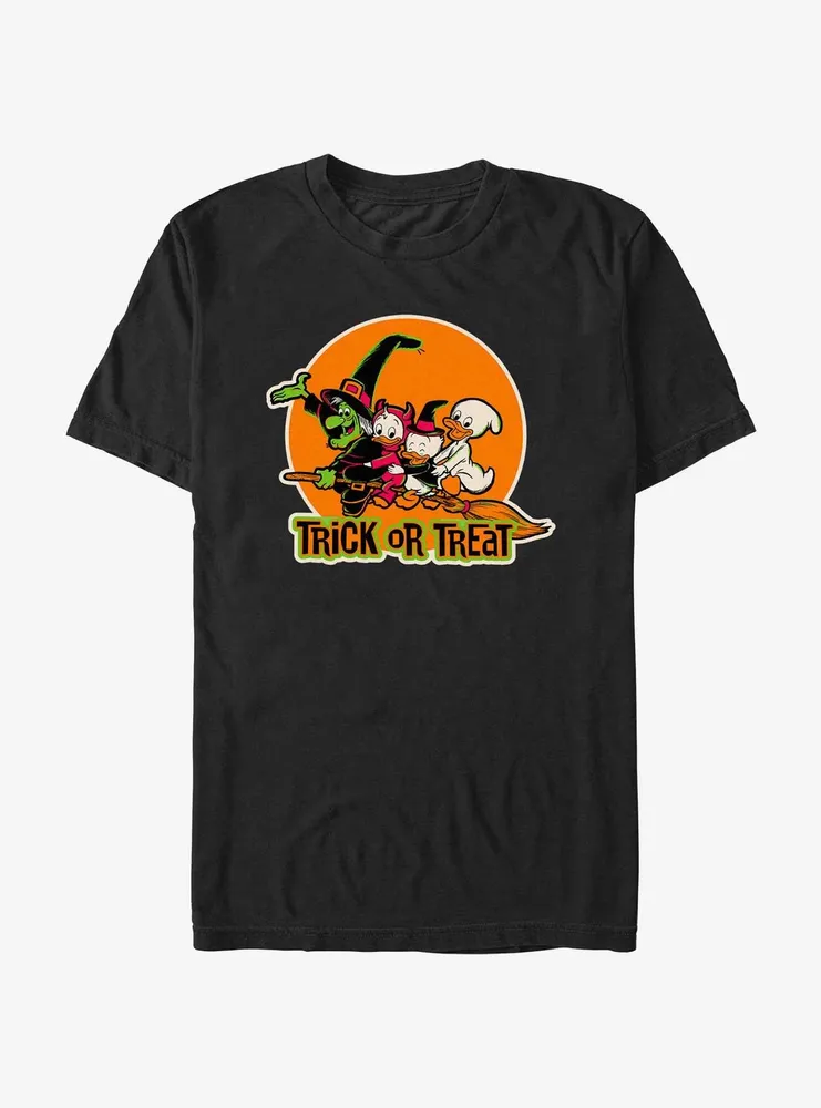 Disney100 Halloween Huey Dewey and Louie Trick or Treat T-Shirt