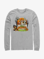 Disney100 Halloween Mickey Mouse Group Long-Sleeve T-Shirt