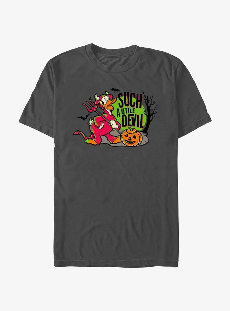Disney100 Halloween Devil Duck T-Shirt